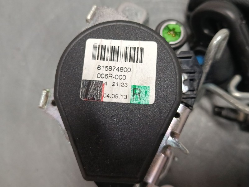 Recambio de cinturon seguridad delantero derecho para ford c-max ii (dxa/cb7, dxa/ceu) 1.6 ti referencia OEM IAM 615874800  