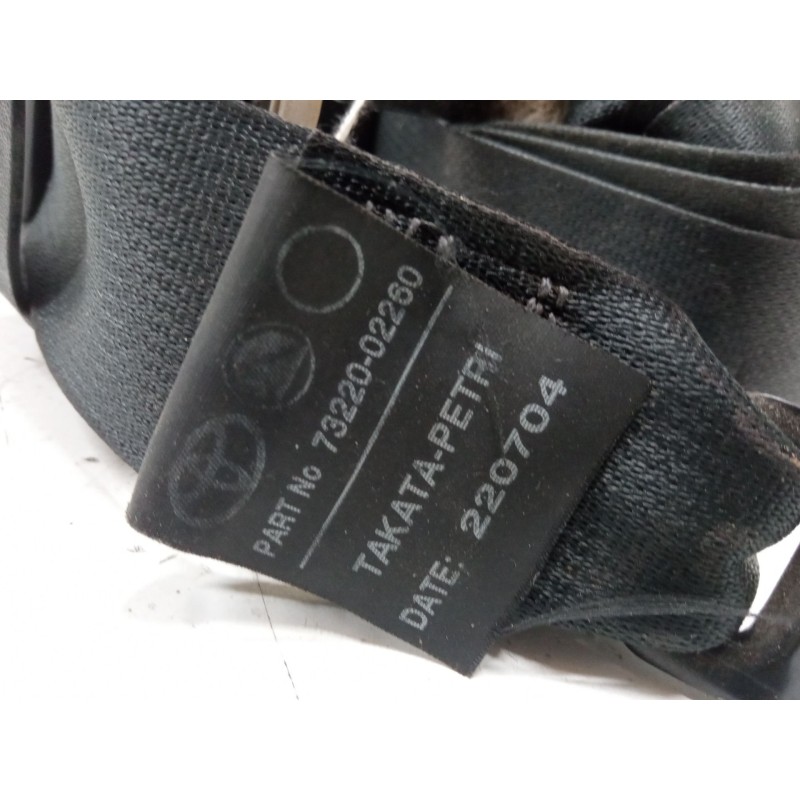 Recambio de cinturon seguridad delantero izquierdo para toyota corolla (_e12_) 2.0 d-4d (cde120r_, cde120l_) referencia OEM IAM 