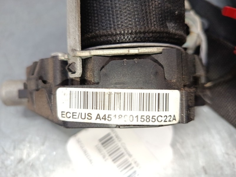 Recambio de cinturon seguridad delantero izquierdo para smart fortwo coupé (451) 1.0 (451.331, 451.380) referencia OEM IAM   
