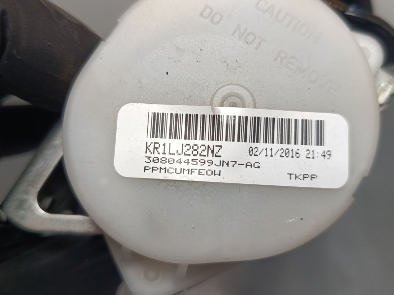Recambio de cinturon seguridad trasero derecho para toyota aygo (_b4_) 1.0 (kgb40) referencia OEM IAM 308044599JN7  