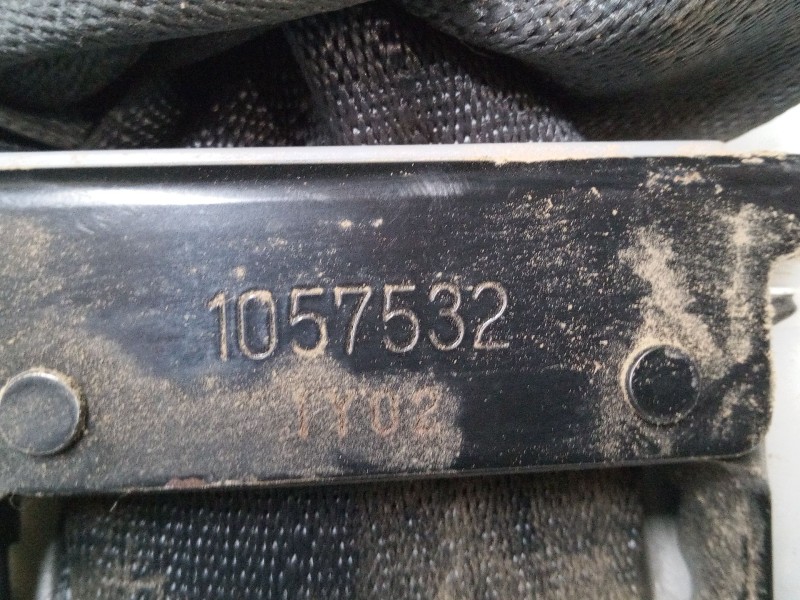 Recambio de cinturon seguridad trasero derecho para nissan x-trail ii (t31) 2.0 dci referencia OEM IAM 1057532  