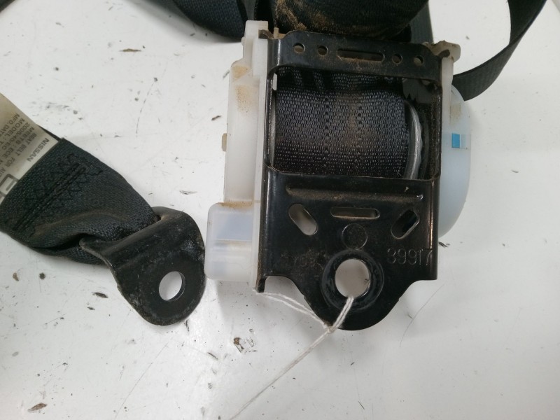 Recambio de cinturon seguridad trasero izquierdo para nissan x-trail ii (t31) 2.0 dci referencia OEM IAM C70580R11  