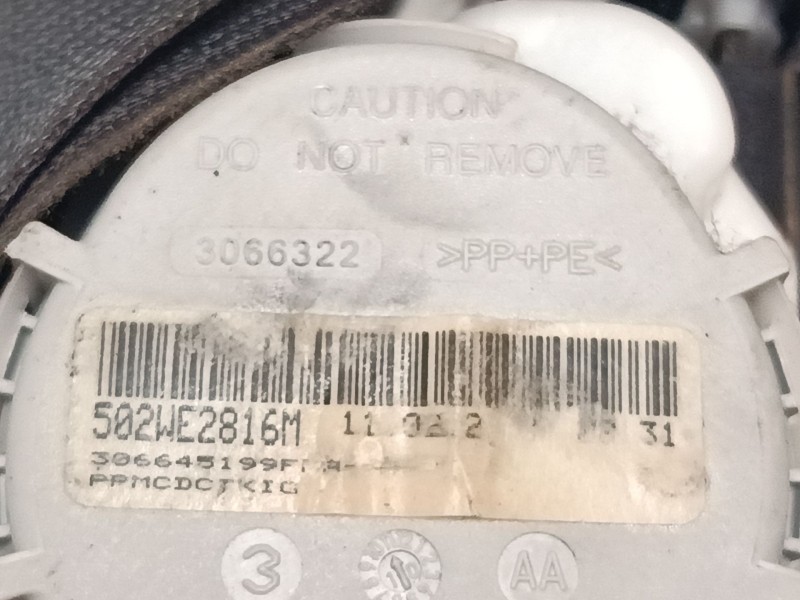 Recambio de cinturon seguridad delantero izquierdo para toyota verso (_r2_) 1.6 (zgr20_) referencia OEM IAM 306645199FKA  