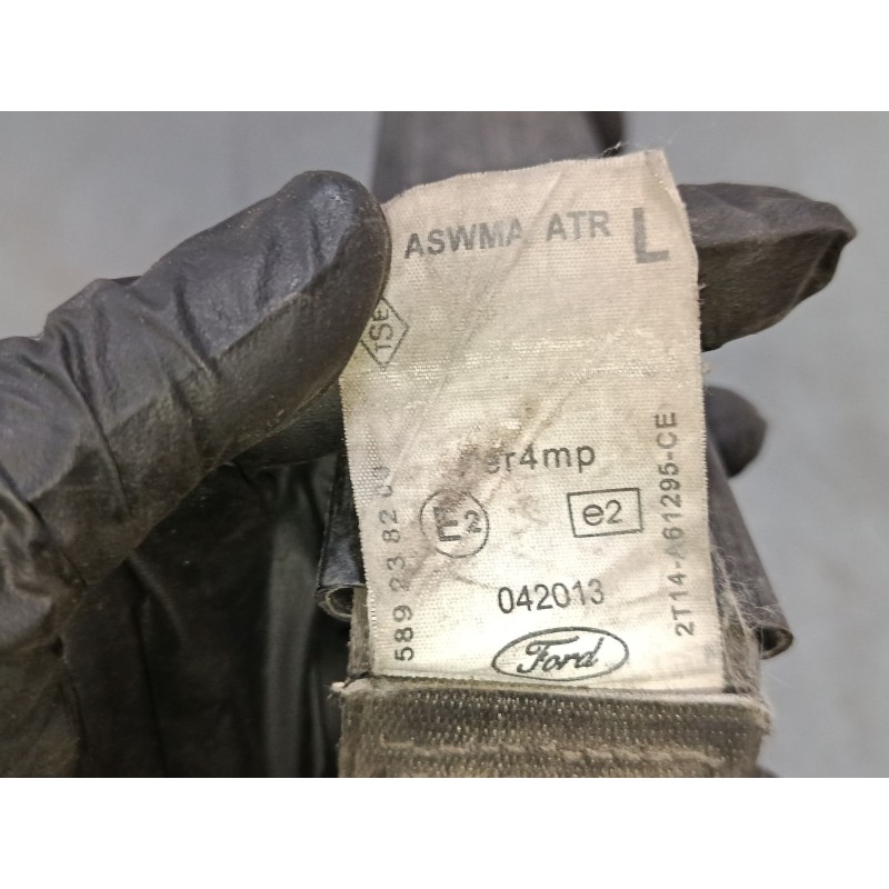 Recambio de cinturon seguridad delantero izquierdo para ford transit connect (p65_, p70_, p80_) 1.8 tdci referencia OEM IAM B507