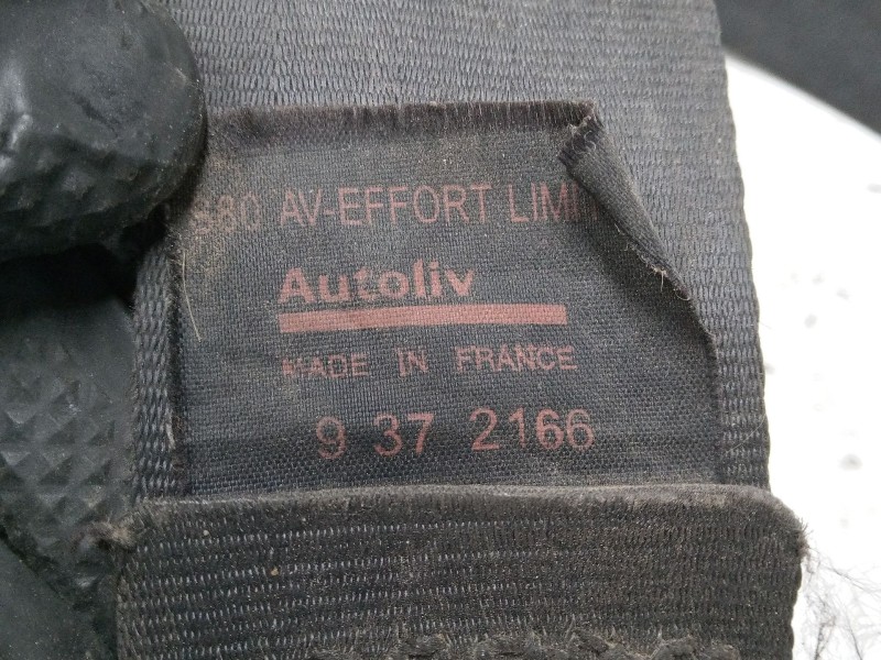 Recambio de cinturon seguridad delantero izquierdo para citroën saxo (s0, s1) 1.5 d referencia OEM IAM A506224 AC25  