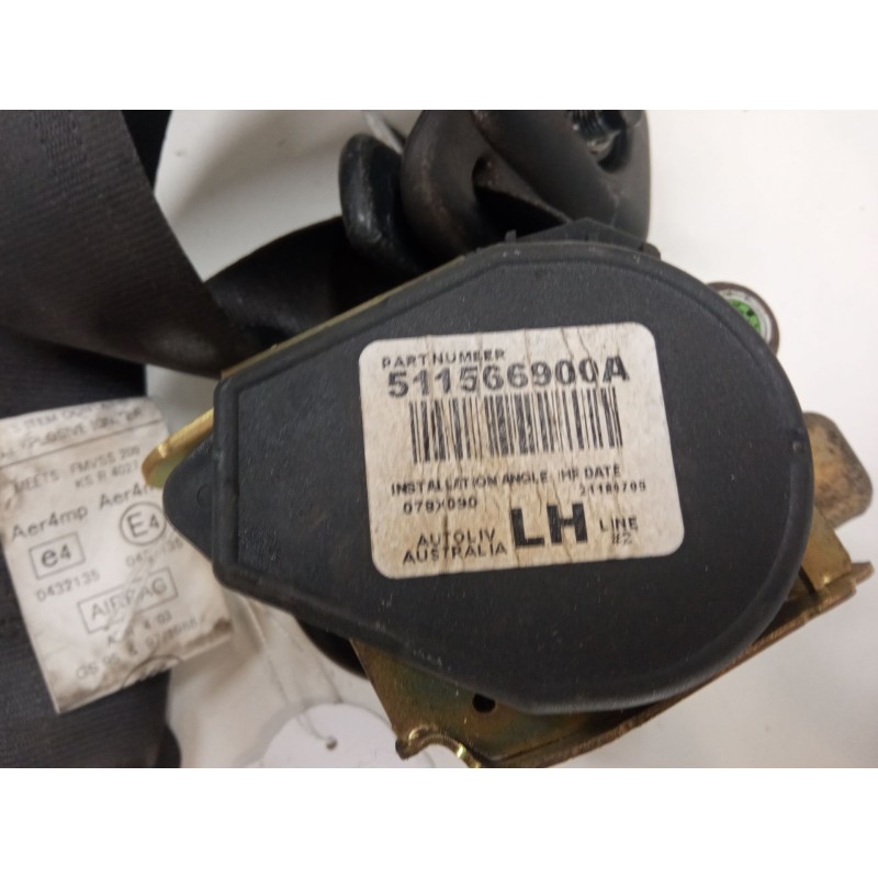Recambio de cinturon seguridad delantero izquierdo para ssangyong rexton / rexton ii (gab_) 2.7 xdi referencia OEM IAM 511566900