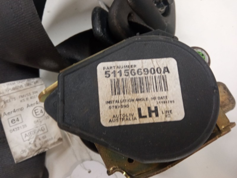 Recambio de cinturon seguridad delantero izquierdo para ssangyong rexton / rexton ii (gab_) 2.7 xdi referencia OEM IAM 511566900