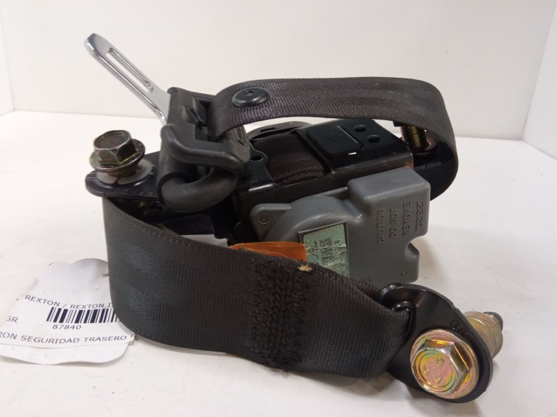 Recambio de cinturon seguridad trasero izquierdo para ssangyong rexton / rexton ii (gab_) 2.7 xdi referencia OEM IAM   