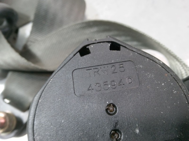Recambio de cinturon seguridad trasero derecho para fiat punto (188_) 1.9 jtd 80 (188.237, .257, .337, .357) referencia OEM IAM 