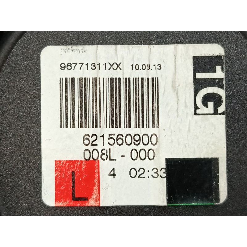 Recambio de cinturon seguridad delantero izquierdo para citroën c4 picasso ii 1.6 hdi 90 referencia OEM IAM 96771311XX  