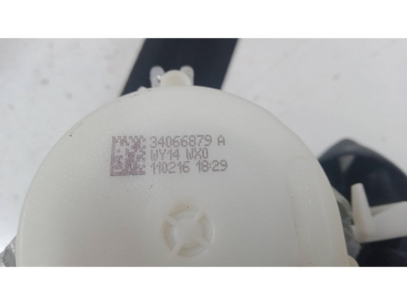 Recambio de cinturon seguridad trasero izquierdo para volkswagen polo v (6r1, 6c1) 1.0 referencia OEM IAM 34066879A  