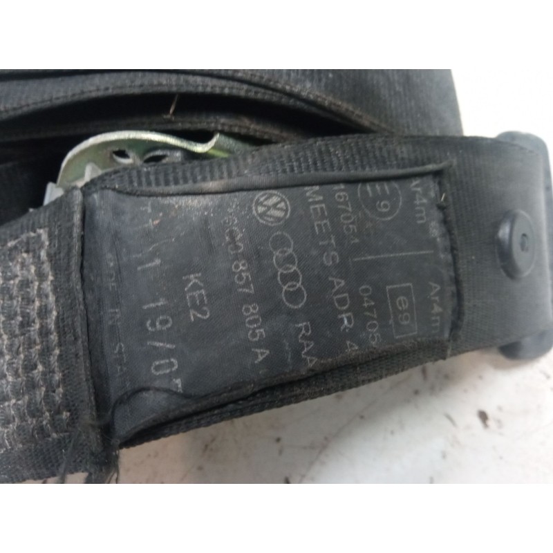 Recambio de cinturon seguridad trasero izquierdo para volkswagen polo iv (9n_, 9a_) 1.4 tdi referencia OEM IAM 6Q0857805A  