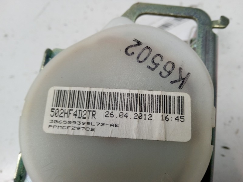 Recambio de cinturon seguridad trasero izquierdo para peugeot partner tepee 1.6 hdi 90 referencia OEM IAM 306509399L  