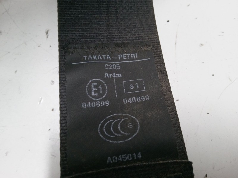 Recambio de cinturon seguridad trasero izquierdo para peugeot partner tepee 1.6 hdi 90 referencia OEM IAM 306509399L  