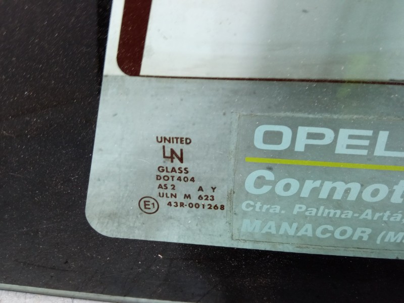 Recambio de luna trasera para opel frontera a (u92) 2.8 td (5bmwl4, 5bsud2) referencia OEM IAM   