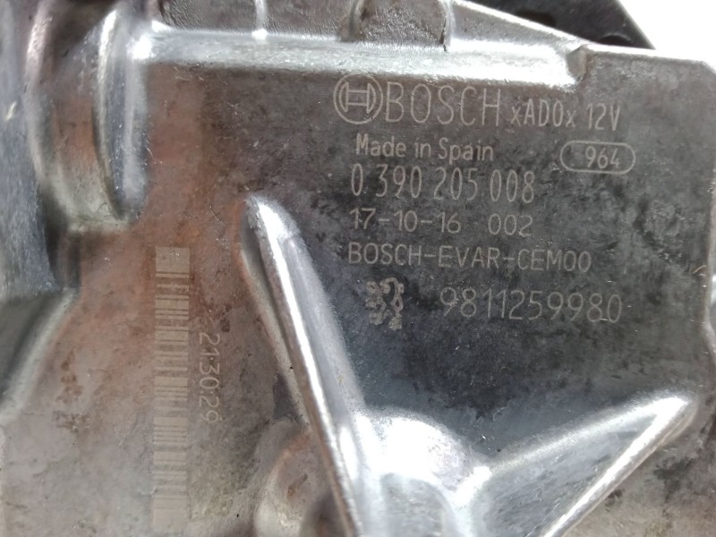 Recambio de motor limpia trasero para citroën c3 aircross ii (2r_, 2c_) 1.2 puretech 110 (2rhnzb, 2rhnzw, 2rhnpx, 2rhnpj) refere