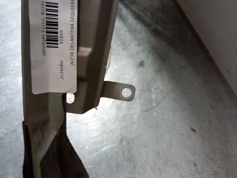 Recambio de aleta delantera izquierda para nissan qashqai i (j10, nj10) 1.5 dci referencia OEM IAM   