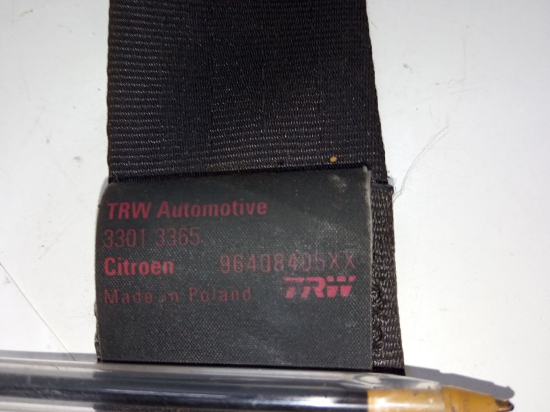 Recambio de cinturon seguridad delantero izquierdo para citroën c3 i (fc_, fn_) 1.4 i referencia OEM IAM 96408405XX  