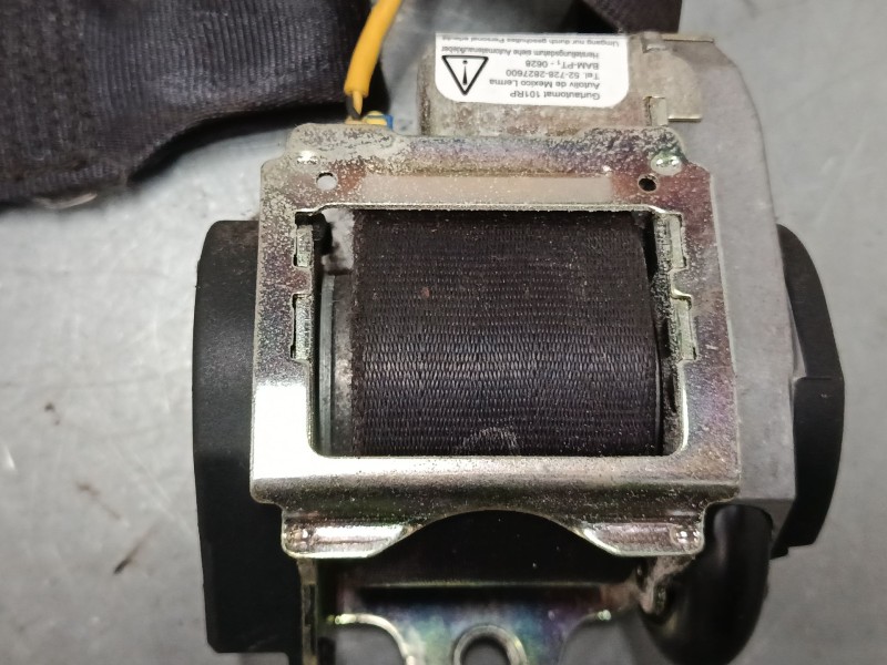 Recambio de cinturon seguridad delantero izquierdo para volkswagen new beetle descapotable (1y7) 2.0 referencia OEM IAM 60116190