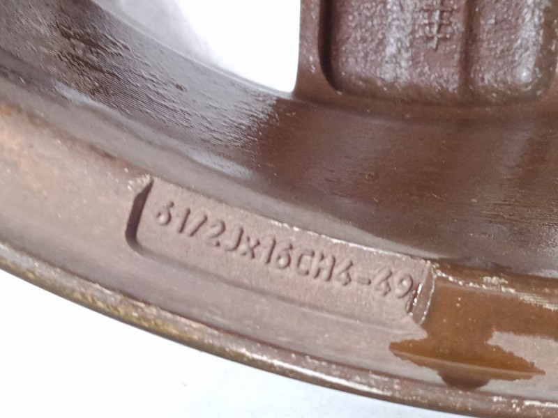 Recambio de llanta aluminio 16´´ para renault scénic ii (jm0/1_) 1.6 (jm0c, jm0j, jm1b) referencia OEM IAM 8200310797  