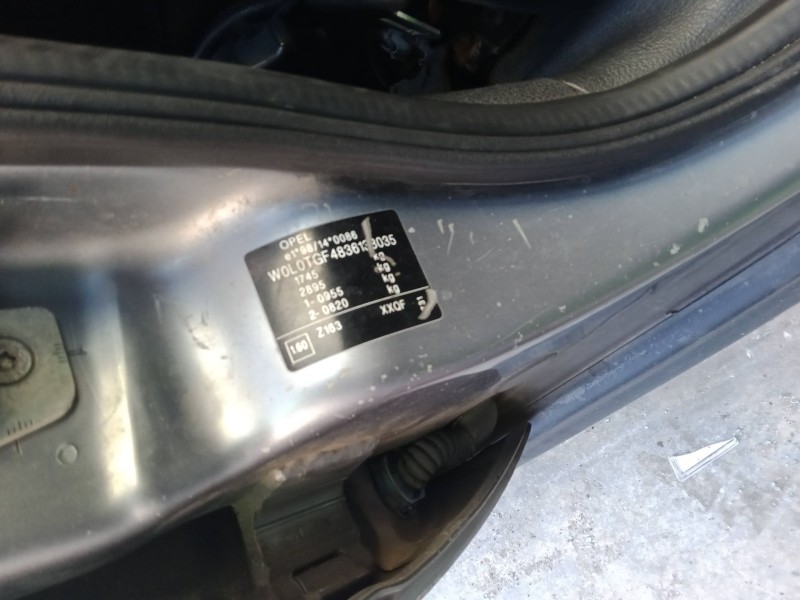 opel astra g hatchback (t98) del año 2003
