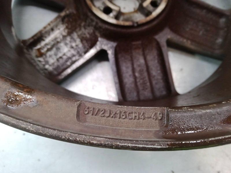 Recambio de llanta aluminio 16´´ para renault scénic ii (jm0/1_) 1.6 (jm0c, jm0j, jm1b) referencia OEM IAM 8200310797  