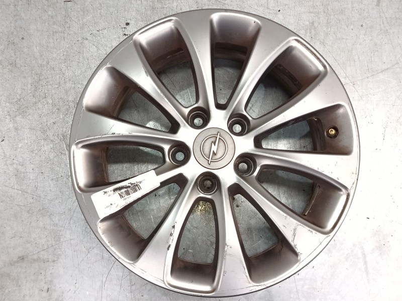 Recambio de llanta aluminio 16´´ para opel zafira / zafira family b (a05) 1.7 cdti (m75) referencia OEM IAM   