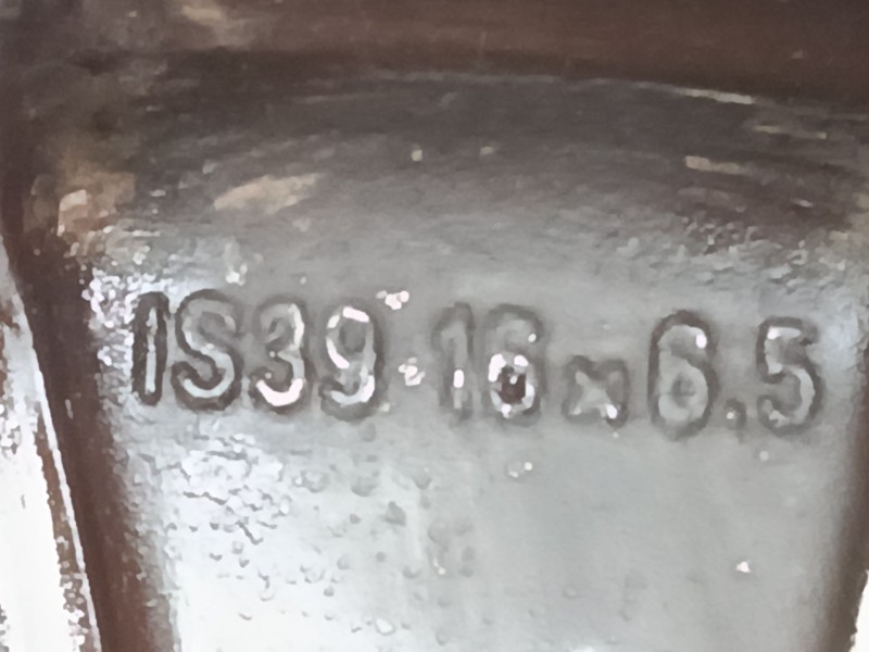 Recambio de llanta aluminio 16´´ para opel zafira / zafira family b (a05) 1.7 cdti (m75) referencia OEM IAM   