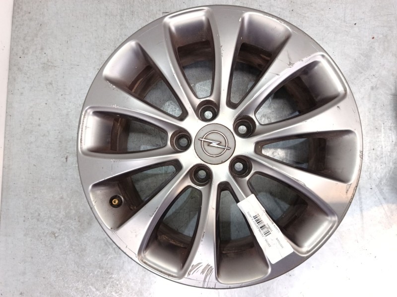 Recambio de llanta aluminio 16´´ para opel zafira / zafira family b (a05) 1.7 cdti (m75) referencia OEM IAM   