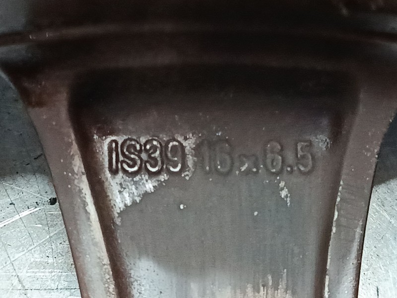 Recambio de llanta aluminio 16´´ para opel zafira / zafira family b (a05) 1.7 cdti (m75) referencia OEM IAM   