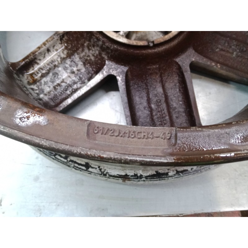 Recambio de llanta aluminio 16´´ para renault scénic ii (jm0/1_) 1.6 (jm0c, jm0j, jm1b) referencia OEM IAM 8200310979  