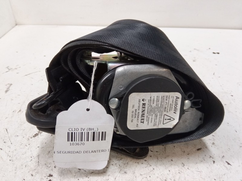 Recambio de cinturon seguridad delantero izquierdo para renault clio iv (bh_) 1.2 16v referencia OEM IAM 868850945R  
