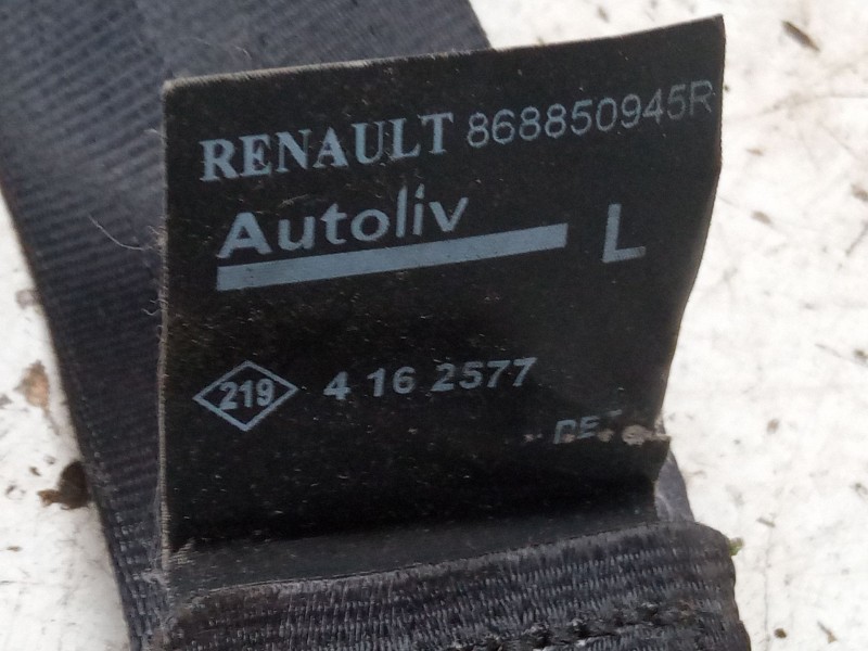Recambio de cinturon seguridad delantero izquierdo para renault clio iv (bh_) 1.2 16v referencia OEM IAM 868850945R  