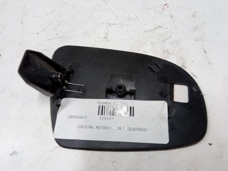Recambio de cristal retrovisor izquierdo para opel corsa b (s93) 1.7 d (f08, f68, m68) referencia OEM IAM   