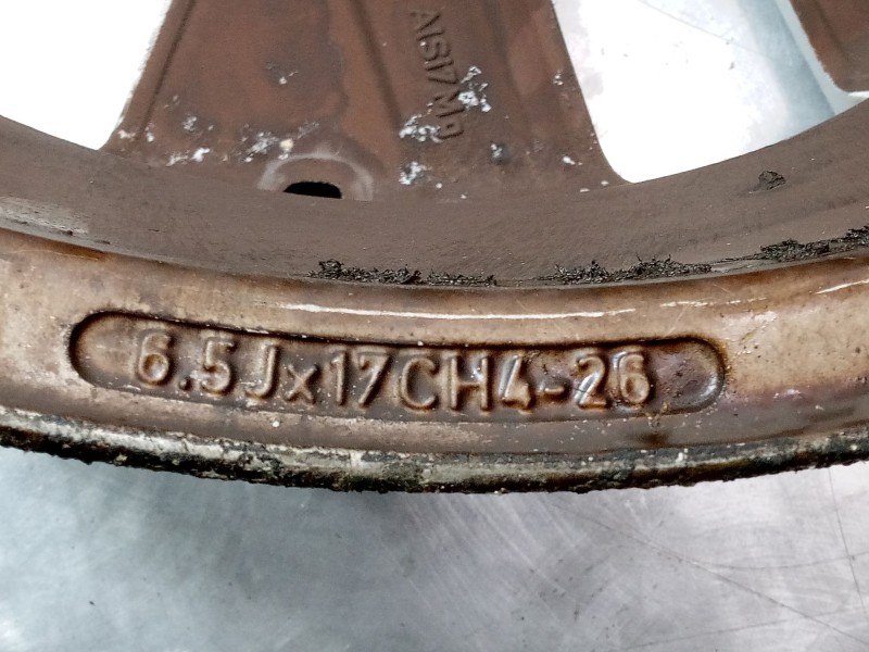 Recambio de llanta aluminio 17´´ para citroën c4 coupé (la_) 1.6 hdi referencia OEM IAM   