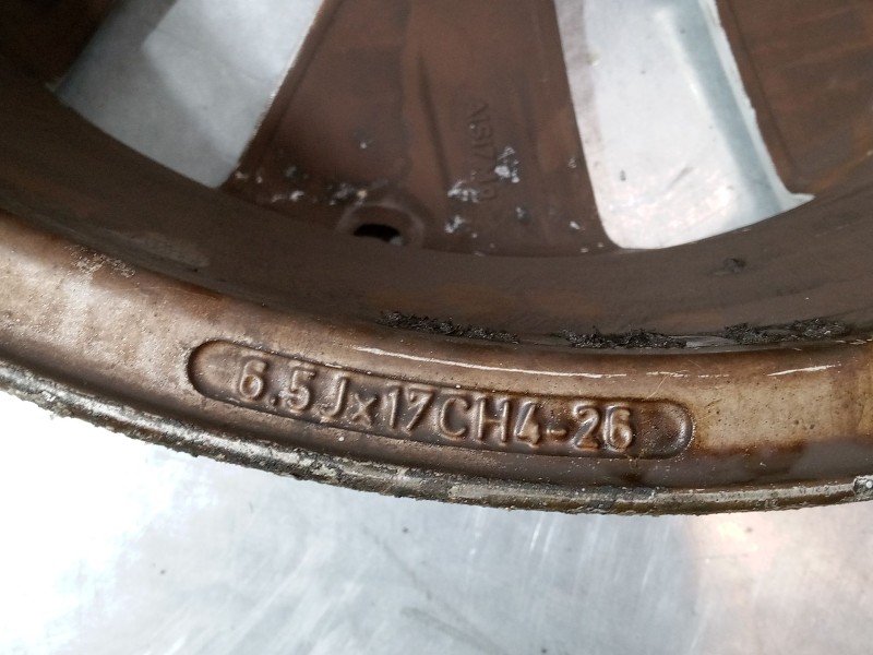 Recambio de llanta aluminio 17´´ para citroën c4 coupé (la_) 1.6 hdi referencia OEM IAM   