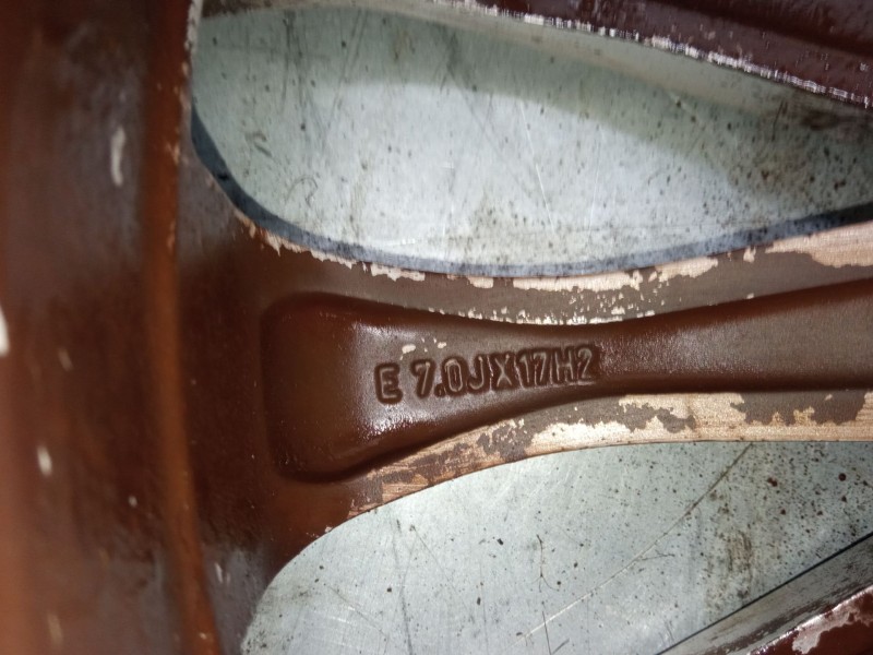 Recambio de llanta aluminio 17´´ para ford focus iii 1.6 tdci referencia OEM IAM   