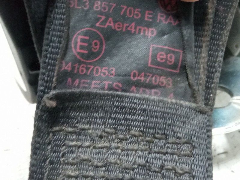 Recambio de cinturon seguridad delantero izquierdo para seat ibiza iii (6l1) 1.4 16v referencia OEM IAM   