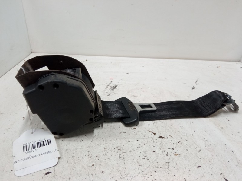 Recambio de cinturon seguridad trasero izquierdo para seat ibiza iii (6l1) 1.4 16v referencia OEM IAM   