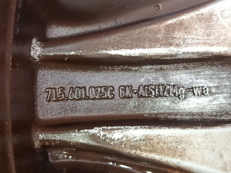 Recambio de llanta aluminio 18´´ para porsche cayenne (9pa) s 4.5 referencia OEM IAM   