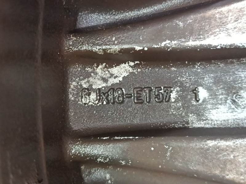 Recambio de llanta aluminio 18´´ para porsche cayenne (9pa) s 4.5 referencia OEM IAM   