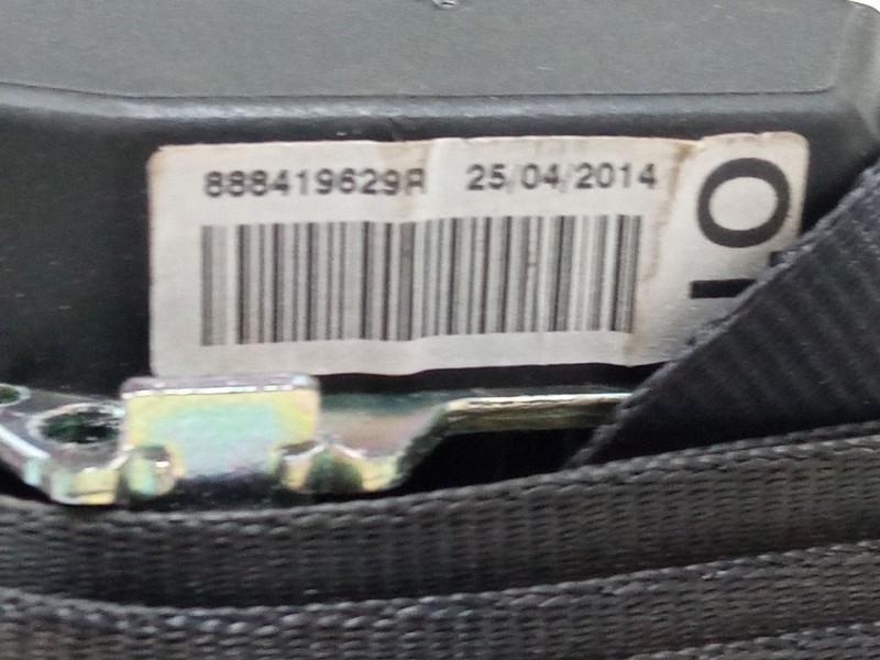 Recambio de cinturon seguridad trasero izquierdo para renault clio iv (bh_) 1.2 16v referencia OEM IAM 888419629R  