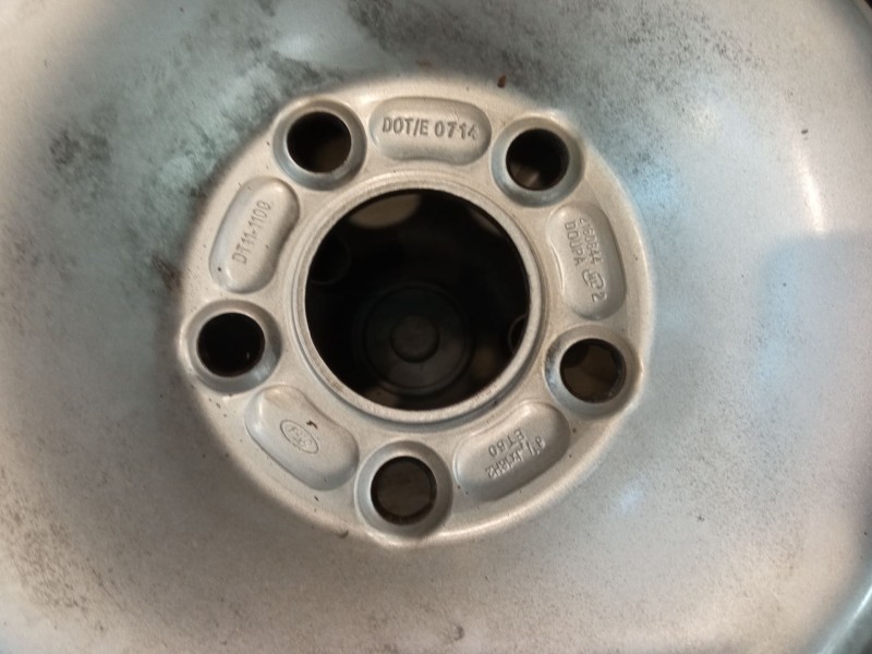 Recambio de llanta chapa 16´´ para ford transit connect v408 furgoneta/monovolumen 1.6 tdci referencia OEM IAM   