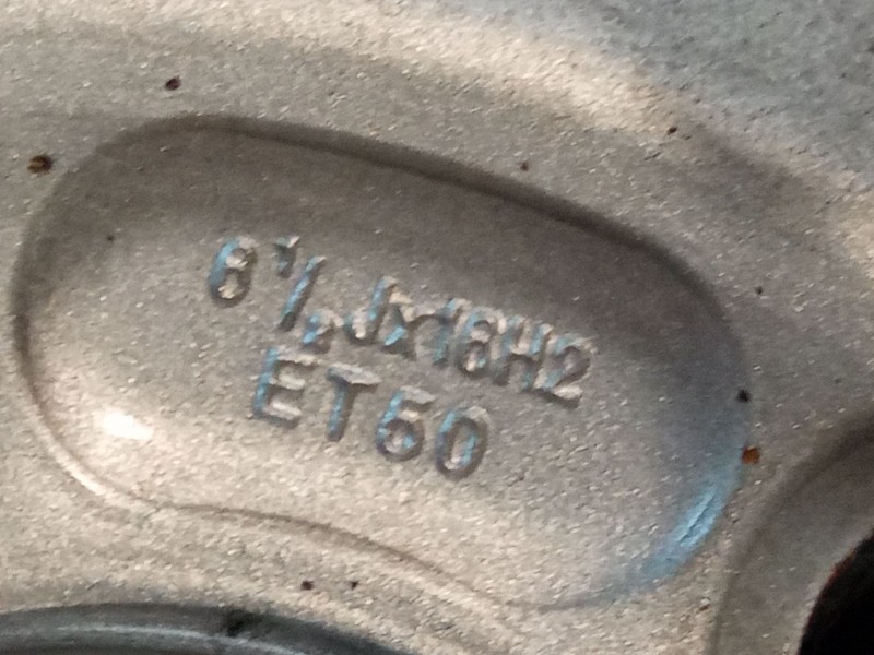 Recambio de llanta chapa 16´´ para ford transit connect v408 furgoneta/monovolumen 1.6 tdci referencia OEM IAM   