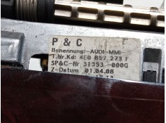 Recambio de pantalla multifuncion para audi a8 d3 (4e2, 4e8) 3.0 tdi quattro referencia OEM IAM 4E0857273F   2