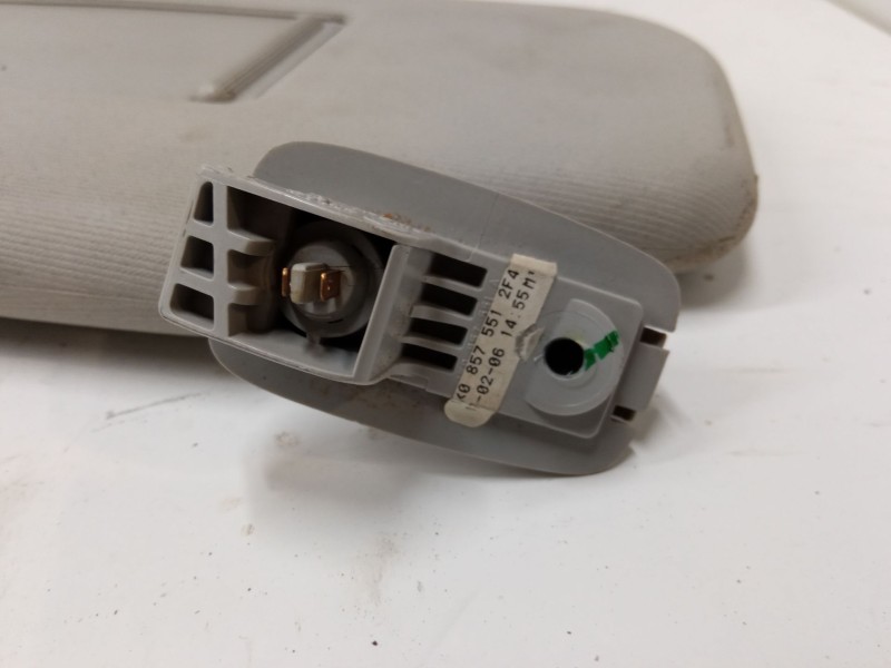 Recambio de parasol izquierdo para volkswagen golf v (1k1) 1.9 tdi 4motion referencia OEM IAM   