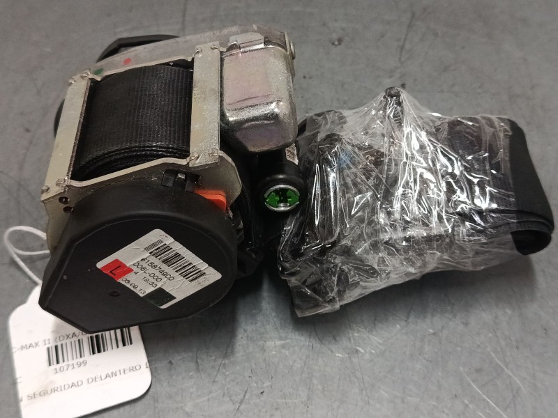Recambio de cinturon seguridad delantero izquierdo para ford c-max ii (dxa/cb7, dxa/ceu) 1.6 ti referencia OEM IAM 615874900  