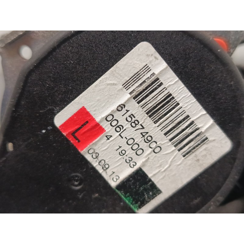 Recambio de cinturon seguridad delantero izquierdo para ford c-max ii (dxa/cb7, dxa/ceu) 1.6 ti referencia OEM IAM 615874900  