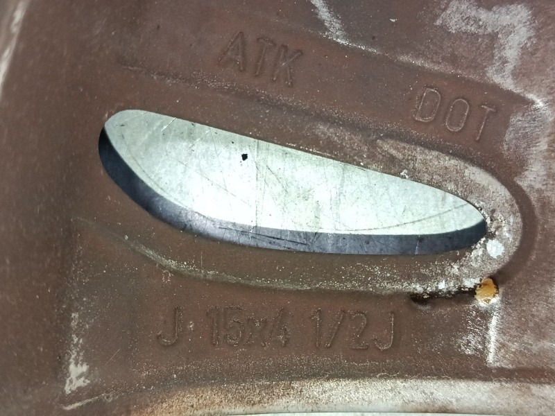 Recambio de llanta alumino 15´´ para toyota aygo (_b4_) 1.0 (kgb40) referencia OEM IAM   