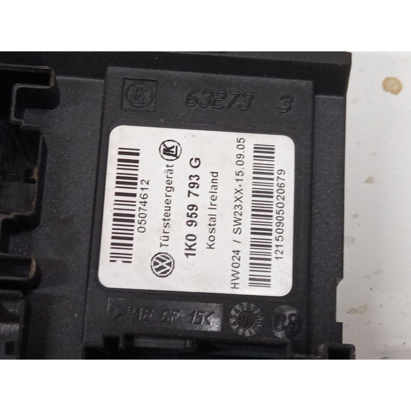 Recambio de elevalunas electrico izquierdo 3p para volkswagen golf v (1k1) 2.0 tdi 16v referencia OEM IAM 1K0959793G  